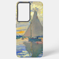 Monet Sailboat at Le Petit-Gennevilliers