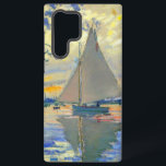 Monet Sailboat at Le Petit-Gennevilliers Samsung Galaxy Case<br><div class="desc">Samsung Galaxy Case featuring Claude Monet’s oil painting Sailboat at Le Petit-Gennevilliers (1874). A serene sailboat sails the waters in Paris,  France. Perfect for lovers of Impressionism and French art collectors!</div>