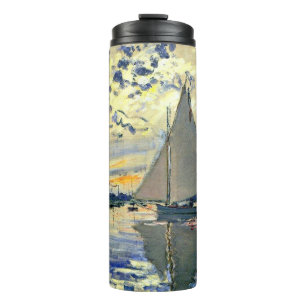 Monet - Sailboat at Le Petit-Gennevilliers Thermal Tumbler