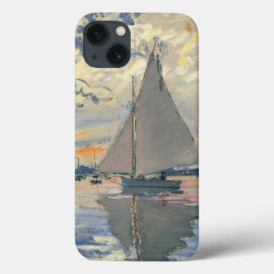 Monet Sailboat French Impressionism Classic Art iPhone 13 Case