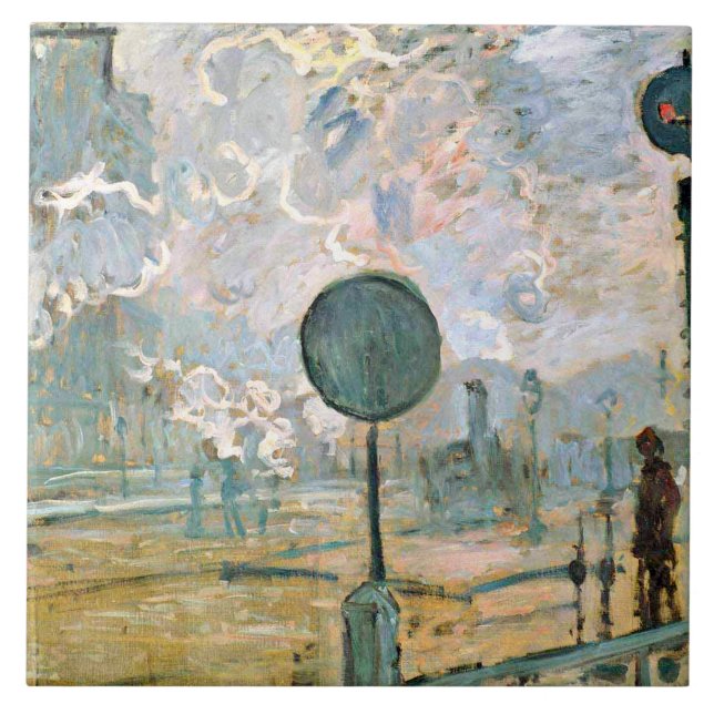 Monet - Saint-Lazare Station, Exterior Tile (Front)