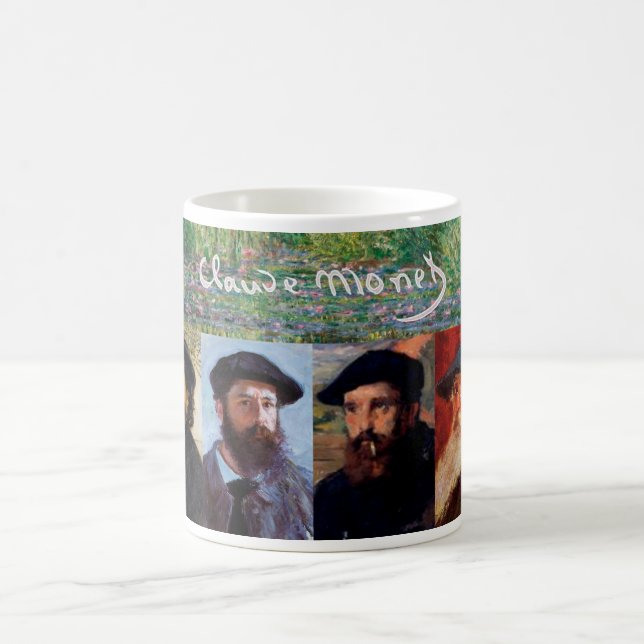 Monet Self Portrait Mug (Center)