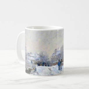 Monet - Snow Scene at Argenteuil Coffee Mug