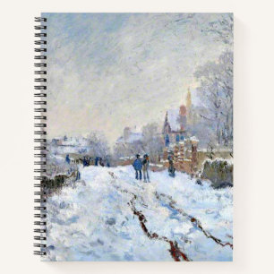 Monet - Snow Scene at Argenteuil Notebook