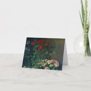 Monet Spring Flowers Invitation