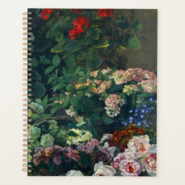 Monet Spring Flowers Planner (Front)