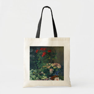 Monet Spring Flowers Tote Bag