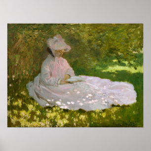 Monet - Springtime Poster