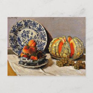Monet - Still Life with Melon Postcard