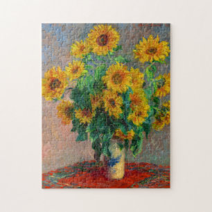 Monet Sunflowers Jigsaw Puzzle