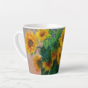 Monet Sunflowers Latte Mug
