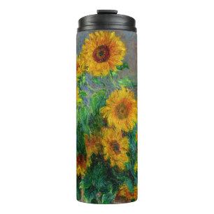 Monet Sunflowers Thermal Tumbler