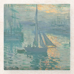 Monet Sunrise Sail Coaster