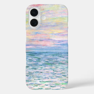 Monet - Sunset at Pourville, fine art iPhone 16 Case