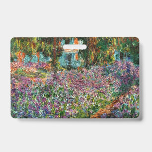 Monet The Artist’s Garden at Giverny ID Badge