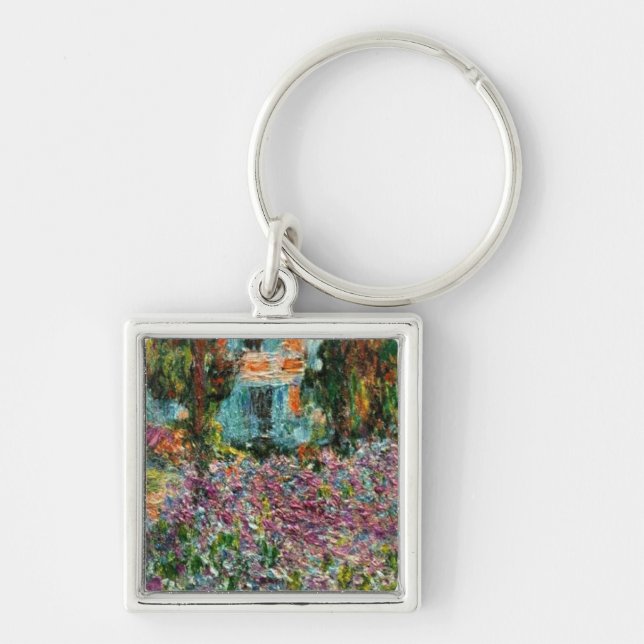 Monet The Artist’s Garden at Giverny  Key Ring (Front)