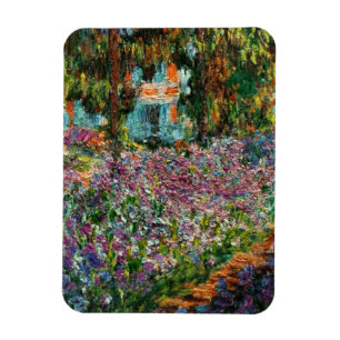 Monet The Artist’s Garden at Giverny Magnet