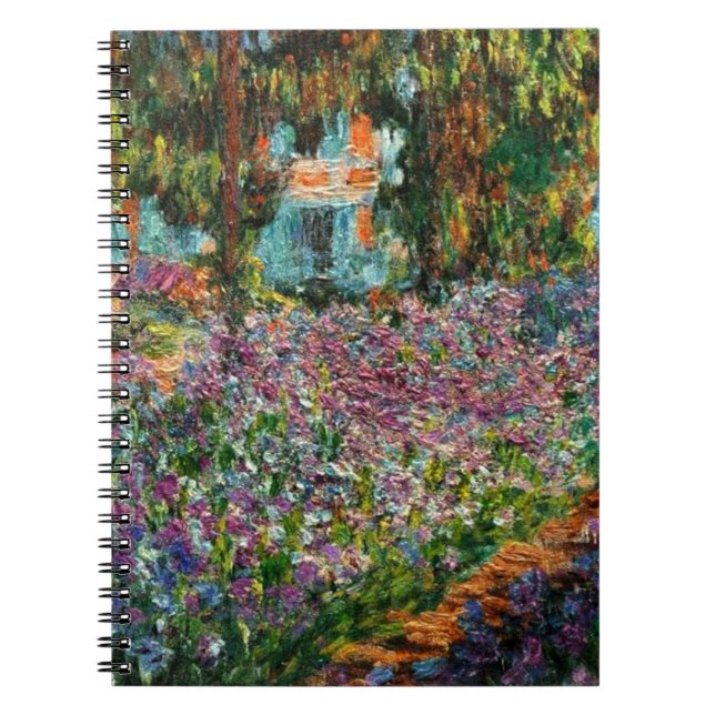 Monet The Artist’s Garden at Giverny Notebook (Front)