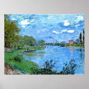 Monet - The Banks of the Seine at la Grand Jatte Poster