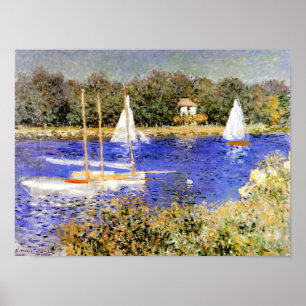 Monet - The Basin at Argenteuil Poster
