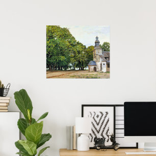 Monet - The Chapel Notre-Dame artwork, Poster