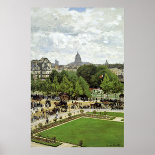 Monet - The Garden of the Princess Poster
