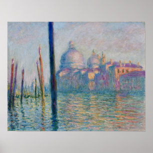 Monet - The Grand Canal In Venice 1908 Poster