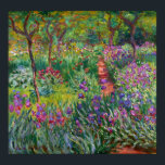 Monet - The Iris Garden At Giverny 1900 Poster<br><div class="desc">The Iris Garden At Giverny 1900 by Claude Monet. For more poster-ready images from Zedign Art Series Book 3 "Claude Monet - Paintings & Drawings  Vol 2",  visit https://books.zedign.com/zas/3.html</div>