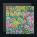 Monet - The Iris Garden at Giverny Magnetic Card<br><div class="desc">The Iris Garden at Giverny / The Artist's Garden at Giverny - Claude Monet,  1899-1900</div>