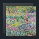 Monet - The Iris Garden at Giverny Magnetic Card<br><div class="desc">The Iris Garden at Giverny / The Artist's Garden at Giverny - Claude Monet,  1899-1900</div>