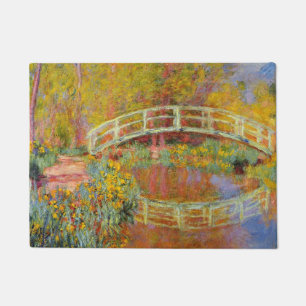 Monet - The Japanese Bridge, 1896,  Doormat