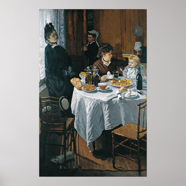 Monet - The Luncheon Poster (Front)