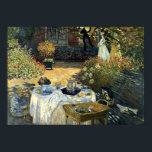 Monet - The Luncheon Poster<br><div class="desc">Claude Monet painting,  The Luncheon,  poster.</div>