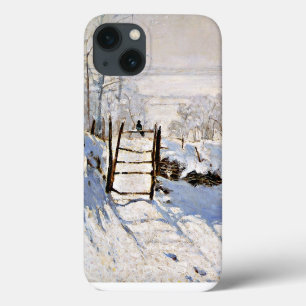 Monet: The Magpie, famous painting, iPhone 13 Case