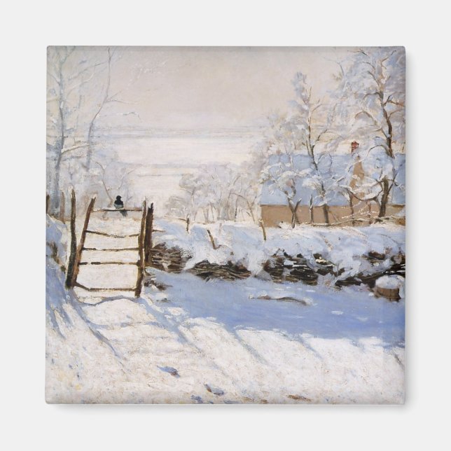 Monet - The Magpie  Magnet (Front)