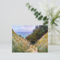 Monet - The Path at La Cavee, Pourville,