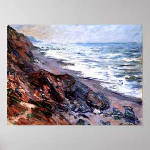Monet - The Sea at Pourville Poster
