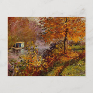 Monet - The Studio Boat Postcard