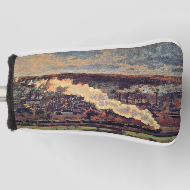 Monet - The Train, 1872, Golf Head Cover (Front)