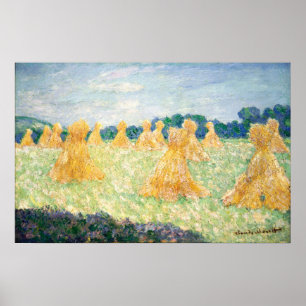Monet - The Young Ladies Of Giverny Sun Effect Poster