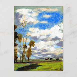 Monet - Three Cows in a Pasture Postcard
