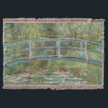 Monet Throw Blanket<br><div class="desc">Monet,  garden,  classic painting</div>