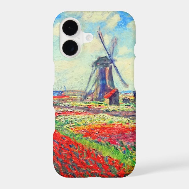 Monet Tulips Windmill (Back)