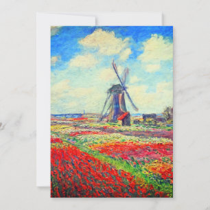 Monet Tulips Windmill Announcement