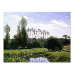 Monet - View at Rouelles Le Havre, fine art, Photo Print