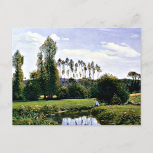 Monet - View at Rouelles Le Havre Postcard