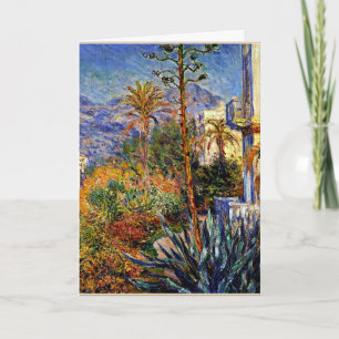 Monet - Villas at Bordighera Card