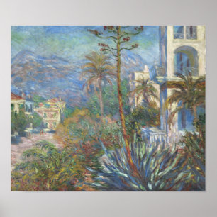 Monet - Villas At Bordighera Poster