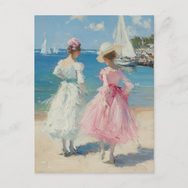 Monet Vintage Art Postcard (Front)
