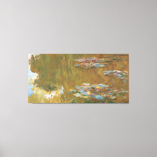 Monet Vintage The Water Lily Pond Canvas Print